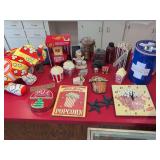 Assorted Popcorn Decor
