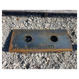 Dingo Skid Steer Mounting Plate