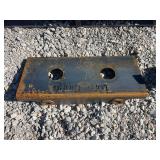 Dingo Skid Steer Mounting Plate