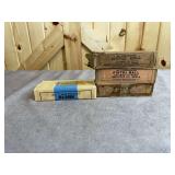3 Boxes Remington & Winchester 1911  .45 ACP Ball & 1 .30 Caliber M3 Blanks