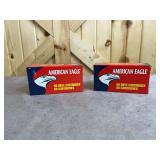 2 Boxes Federal American Eagle 110 Gr. MC .30 Carbine