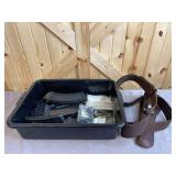 Misc Magazines & Leather Holster & Cartridge Belt