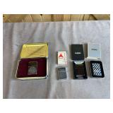 New in Box Zippo 60th Anniversary & NASCAR Commemorative Lighters & Misc