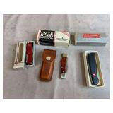 Uncle Henry, Schrade, Victorinox Swiss Army & Misc Folding Knives