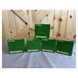 5 Boxes Remington 2 3/4 Inch No. 5 12 Gauge Shotshells