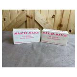 2 Boxes Master-Match 158 Grain SWC .38 Special Handloads