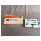 1 Box Winchester 180 Gr. PP .303 British & 1 Box Prvi Partizan .303 British