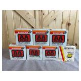 6 Boxes Winchester AA Trap No. 7 1/2 12 Gauge; 1 Box Federal No. 7 1/2 12 Gauge