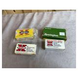 4 Boxes Winchester, Remington & Western .32 S&W