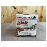 555 Rounds Winchester .22 LR