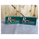 2 Boxes Remington 55 Grain PSP .222 Magnum