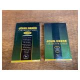 (2) John Deere Collector Cards