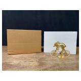 John Deere Deer on Bike Gold 1993 Nashville NIB