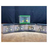 (5) 1/64 John Deere Tracotrs Ertl