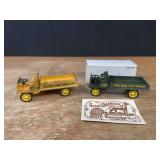 (2) John Deere Dain Trucks