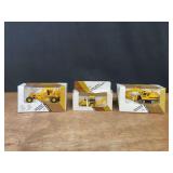 (3) 1/64 John Deere Industrial NIB Ertl