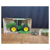 (2) 1/16 John Deere 8760 Collector + 1/64 8R 370 2020 Farm Show NIB Ertl