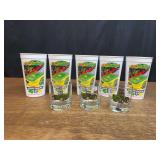 (8) John Deere Cups + Glasses