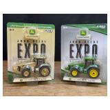 (2) 1/64 John Deere 8230 2006 Expo NIB Ertl