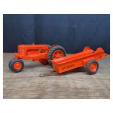 (2) 1/16 Case SC + Spreader Monarch