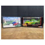(2) John Deere NASCAR + Pedal Car Model