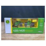 1/64 John Deere 4320 + 4620 50th Anniversary Set NIB Ertl