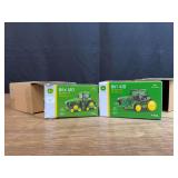 (2) 1/64 John Deere 8RX 410 + 8RT 410 Farm Show NIB Ertl