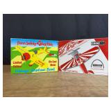 (2) Case-IH + Farm Safety Airplanes NIB SC