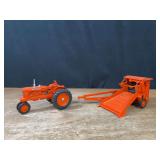 (2) 1/16 AC WD45 + Roto Baler Ertl