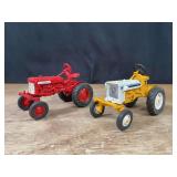 (2) 1/16 IH + Farmall Cubs Ertl