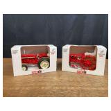 (2) 1/16 IH 606 + Farmall F12 1991 FPS NIB SM