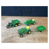 (4) 1/16 John Deere L&G Ertl