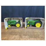 (2) 1/16 John Deere 70 + 820 NIB Ertl