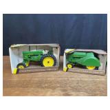 (2) 1/16 John Deere 70 + 60 Orchard Collector NIB Ertl