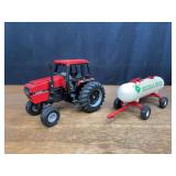 (2) 1/16 Case-IH 2594 + Anhydrous Wagon Ertl
