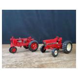 (2) 1/16 Farmall F-20 + IH 3088 Ertl