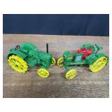 (2) 1/16 John Deere Waterloo Boy + D Ertl