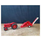(2) 1/16 McCormick WD-9 + Corn Picker Ertl