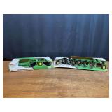 (2) 1/16 John Deere Disk + Plow NIB Ertl