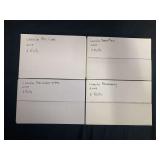 US Mint 50C/Rolls One Complete Set of Lincoln Cents Presidential Series Consisting of 8 Total Mint State Rolls