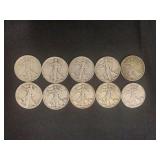 US Liberty Walking Half Dollars