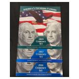 Department of Treasury Bureau of Engraving and Printing Americas Founding Fathers Currency Sets