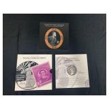 US Mint National Community Service Commemorative Coin and Stamp Set