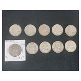 US Franklin Half Dollars