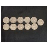 US Franklin Half Dollars