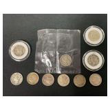 Silver Dimes Mixed Dates Circulated