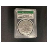 American Silver $1 Eagle 2020-P First Day of Issue MS 70