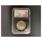 Kennedy Half 225th Anniversary 2017 S SP70 Enhanced Finish Coin