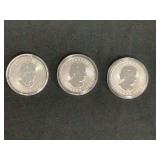 1 Oz Silver Rounds .999 Fine