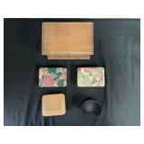 Five Jewelry Boxes